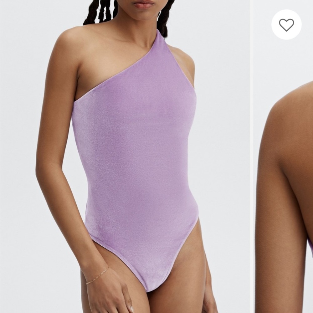 NWT Fabletics Gigi Velour Bodysuit